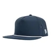 Branded Bills 555 Bare Flat Rope Cap | https://www.bestnamebadges.com