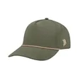 Branded Bills 33409 Bare Curved Canvas Rope Cap | https://www.bestnamebadges.com