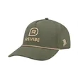 Branded Bills 33409 Bare Curved Canvas Rope Cap | https://www.bestnamebadges.com
