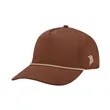 Branded Bills 33409 Bare Curved Canvas Rope Cap | https://www.bestnamebadges.com