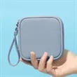 Portable Travel Cable Organizer Case for Earbuds & Chargers | https://www.bestnamebadges.com