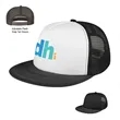 FLAT BILL TRUCKER CAP | https://www.bestnamebadges.com