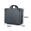 16 Inch Square Hard Shell Cosmetic Travel Case with Handle | https://www.bestnamebadges.com