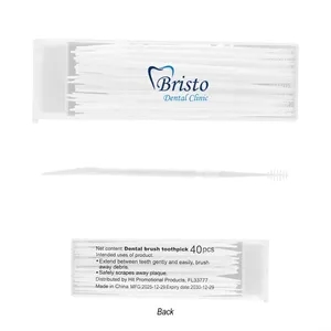 Dual-Action Dental Picks In Travel Case