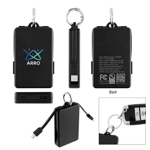 2,000 mAh UL Listed Power Bank Key Ring