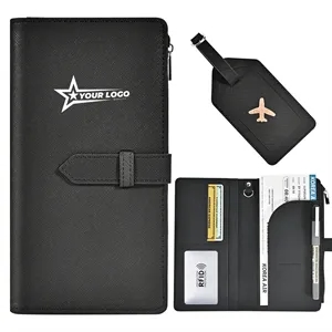 Passport Wallet with Luggage Tag