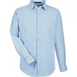 Devon & Jones CrownLux Performance™ Men's Micro Windowpan... | https://www.bestnamebadges.com