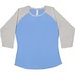 LAT Ladies'' Baseball T-Shirt | https://www.bestnamebadges.com