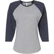 LAT Ladies'' Baseball T-Shirt | https://www.bestnamebadges.com