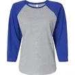 LAT Ladies'' Baseball T-Shirt | https://www.bestnamebadges.com