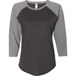 LAT Ladies'' Baseball T-Shirt | https://www.bestnamebadges.com
