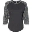 LAT Ladies'' Baseball T-Shirt | https://www.bestnamebadges.com