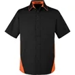 Harriton Men's Flash IL Colorblock Short Sleeve Shirt | https://www.bestnamebadges.com