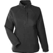 North End Ladies' Aura Sweater Fleece Quarter-Zip | https://www.bestnamebadges.com