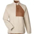 North End Ladies' Aura Sweater Fleece Quarter-Zip | https://www.bestnamebadges.com