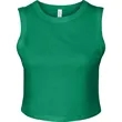 Bella + Canvas Ladies' Micro Rib Muscle Crop Tank | https://www.bestnamebadges.com