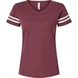 LAT Ladies' Football T-Shirt | https://www.bestnamebadges.com