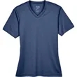 Team 365 Ladies' Sonic Heather Performance T-Shirt | https://www.bestnamebadges.com