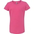 Next Level Apparel Youth Princess CVC T-Shirt | https://www.bestnamebadges.com