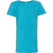 Next Level Apparel Youth Princess CVC T-Shirt | https://www.bestnamebadges.com