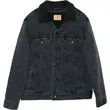 Threadfast Apparel Unisex Sherpa-Lined Denim Jacket | https://www.bestnamebadges.com