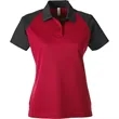 Team 365 Ladies' Command Snag-Protection Colorblock Polo | https://www.bestnamebadges.com