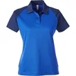 Team 365 Ladies' Command Snag-Protection Colorblock Polo | https://www.bestnamebadges.com