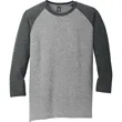 District Perfect Tri 3/4-Sleeve Raglan. | https://www.bestnamebadges.com