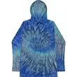 Tie-Dye Unisex Long Sleeve Hooded T-Shirt | https://www.bestnamebadges.com