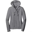 District Women's Fitted Jersey Full-Zip Hoodie. | https://www.bestnamebadges.com