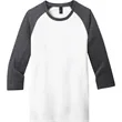 District Very Important Tee 3/4-Sleeve Raglan. | https://www.bestnamebadges.com