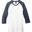 District Very Important Tee 3/4-Sleeve Raglan. | https://www.bestnamebadges.com