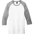 District Very Important Tee 3/4-Sleeve Raglan. | https://www.bestnamebadges.com