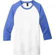 District Very Important Tee 3/4-Sleeve Raglan. | https://www.bestnamebadges.com