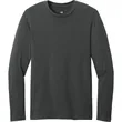 District Perfect Weight CVC Long Sleeve Tee | https://www.bestnamebadges.com