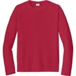 Port & Company Long Sleeve Performance Tee. | https://www.bestnamebadges.com
