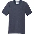 Port & Company Core Cotton Ringer Tee. | https://www.bestnamebadges.com