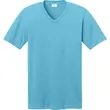 Port & Company Core Cotton V-Neck Tee. | https://www.bestnamebadges.com