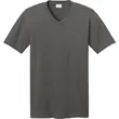 Port & Company Core Cotton V-Neck Tee. | https://www.bestnamebadges.com