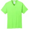 Port & Company Core Cotton V-Neck Tee. | https://www.bestnamebadges.com