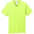 Port & Company Core Cotton V-Neck Tee. | https://www.bestnamebadges.com