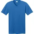 Port & Company Core Cotton V-Neck Tee. | https://www.bestnamebadges.com