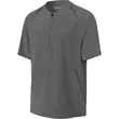 Sport-Tek Repeat 1/2-Zip Short Sleeve Jacket | https://www.bestnamebadges.com