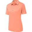 Sport-Tek Women's Posi-UV Pro Polo. | https://www.bestnamebadges.com