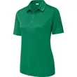 Sport-Tek Women's Posi-UV Pro Polo. | https://www.bestnamebadges.com