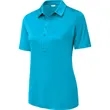 Sport-Tek Women's Posi-UV Pro Polo. | https://www.bestnamebadges.com