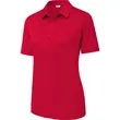 Sport-Tek Women's Posi-UV Pro Polo. | https://www.bestnamebadges.com