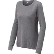 Sport-Tek Women's Exchange 1.5 Long Sleeve Crew | https://www.bestnamebadges.com