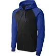 Sport-Tek Sport-Wick Varsity Fleece Full-Zip Hooded Jacket. | https://www.bestnamebadges.com