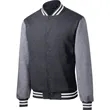 Sport-Tek Fleece Letterman Jacket. | https://www.bestnamebadges.com